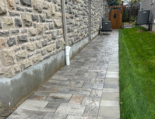 Sidewalk Beside Residence